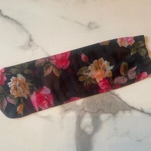 NWOT floral sheer ankle sock